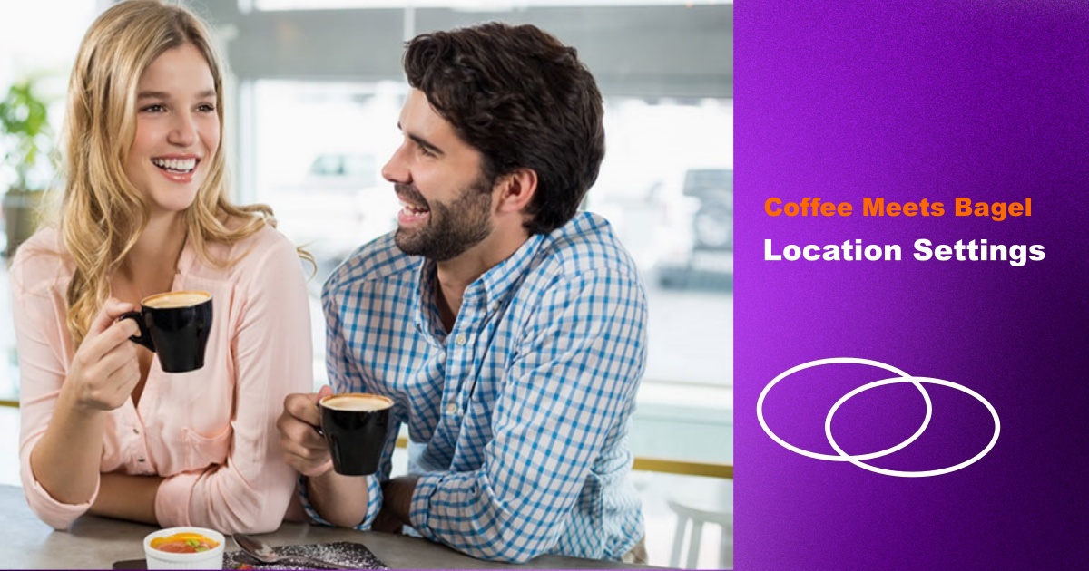 Cómo cambiar u ocultar la ubicación en Coffee Meets Bagel